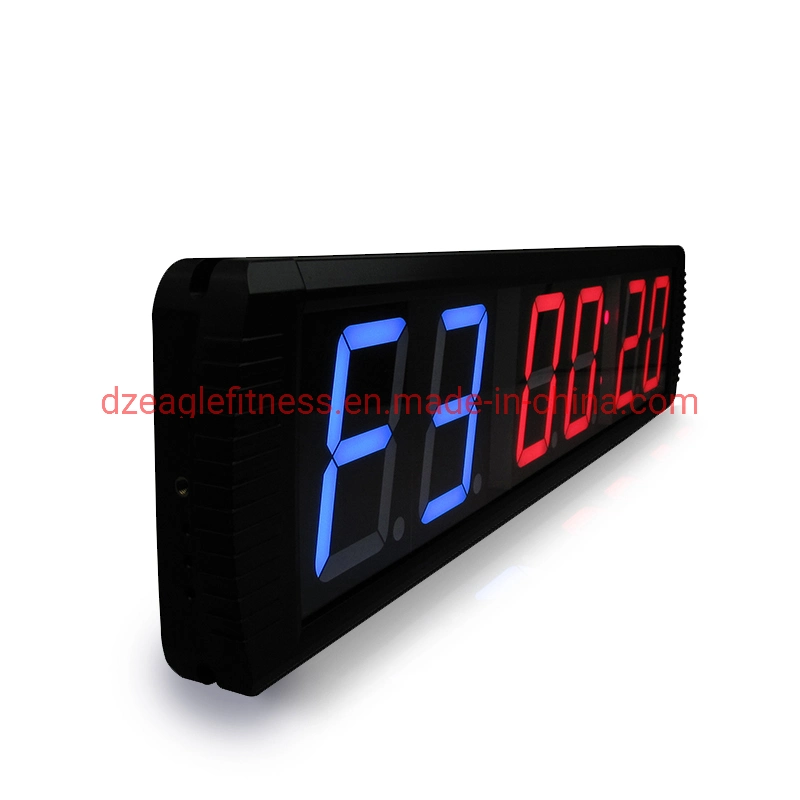 LED Six Digital Countdown Clock Gym Digital Training Timer