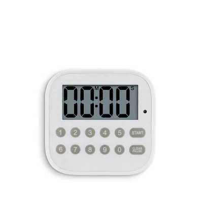 LED-blinkender Countdown-Digitaltimer mit Ton und Stummschaltung